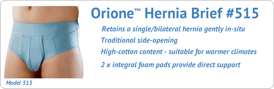 Orione Hernia Support Brief - Female
